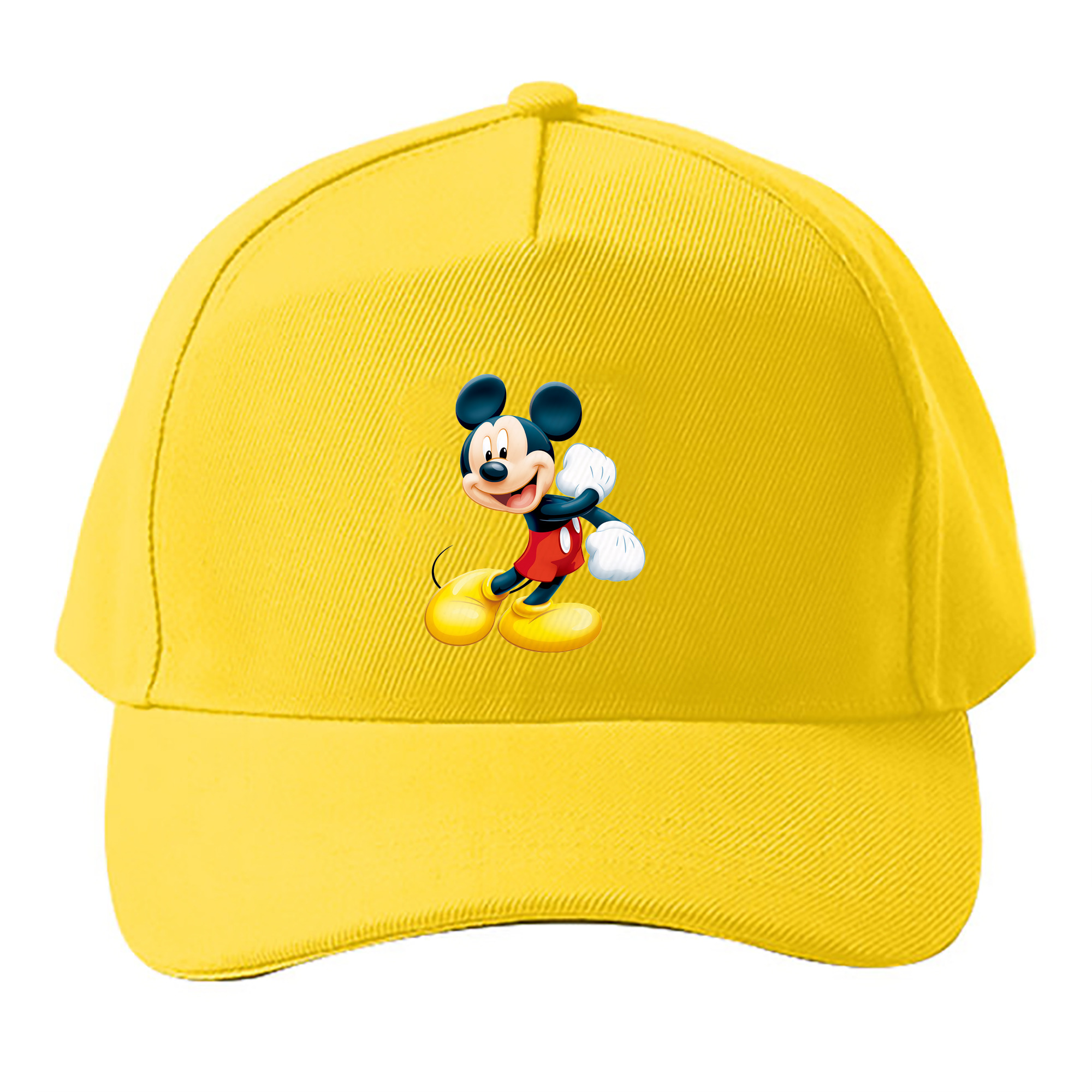 （画像用） ミッキーマウス Mickey Mouse ベースボールキャップ 綿100％ 男女兼用 帽子 スポーツ